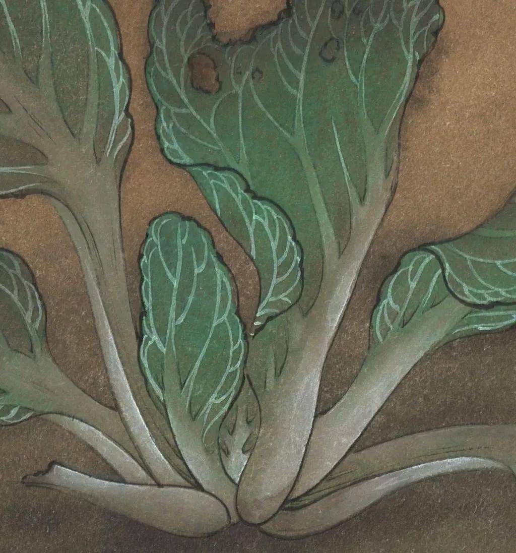 许迪《野蔬草虫》 历代国画 第5张