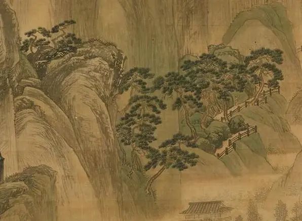 王翚《溪山晴霭图》 历代国画 第3张