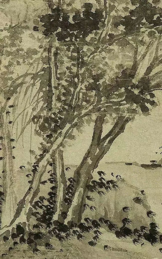 明 沈周  《垂钓图》 历代国画 第8张