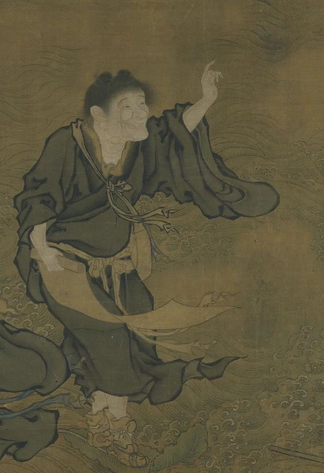 商喜《四仙拱寿图》 历代国画 第4张