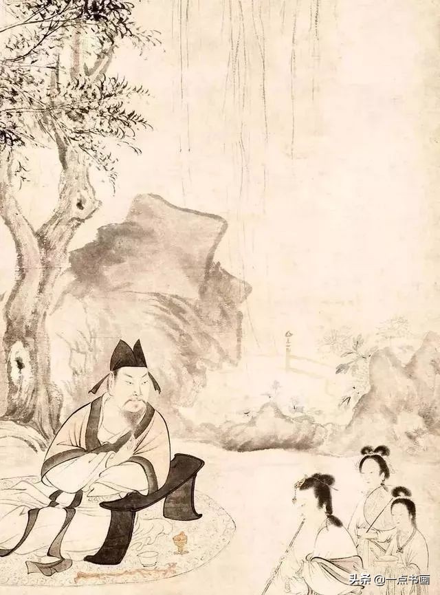 清 · 华喦《金谷园图》轴 历代国画 第4张-墨韵书香 清 · 华喦《金谷园图》轴 历代国画 第4张