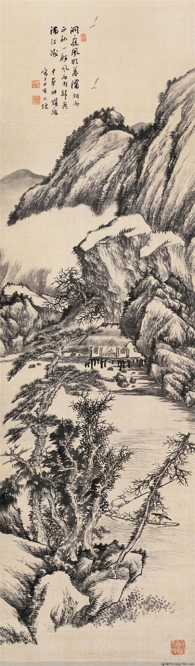 晚清 胡璋精品山水画 历代国画 第6张