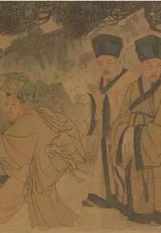 明 周臣《香山九老图》 历代国画 第5张
