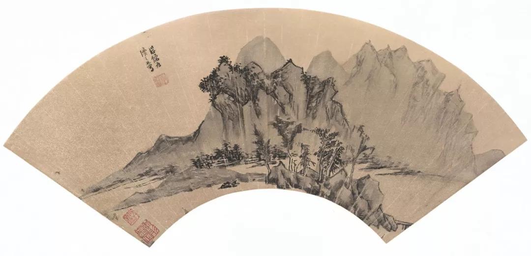 明代扇画鉴赏 历代国画 第1张