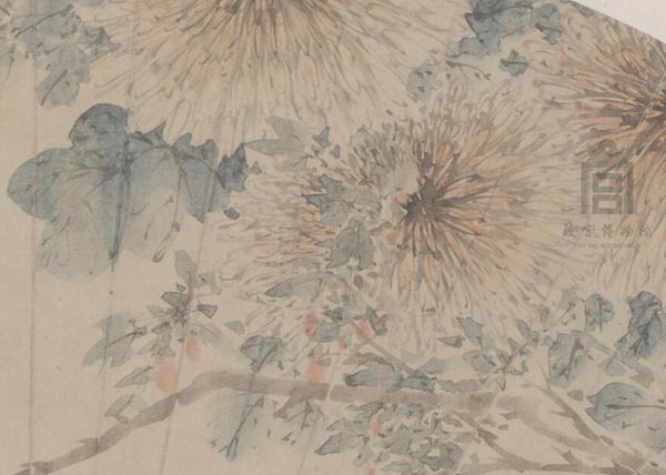 张舒《秋花图》 历代国画 第4张