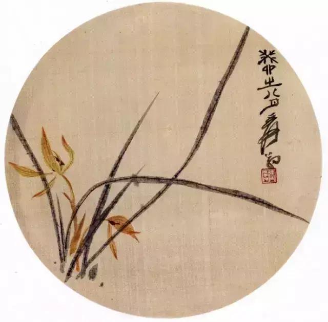 张大千18幅珍贵兰花图 历代国画 第16张