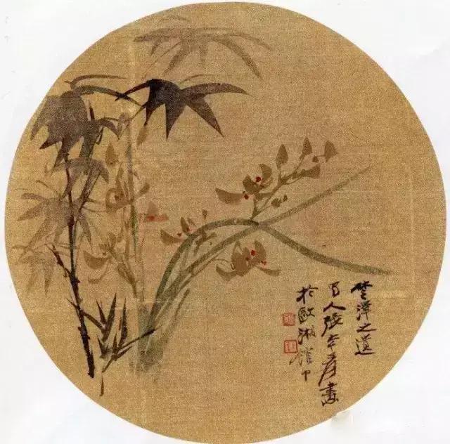 张大千18幅珍贵兰花图 历代国画 第13张