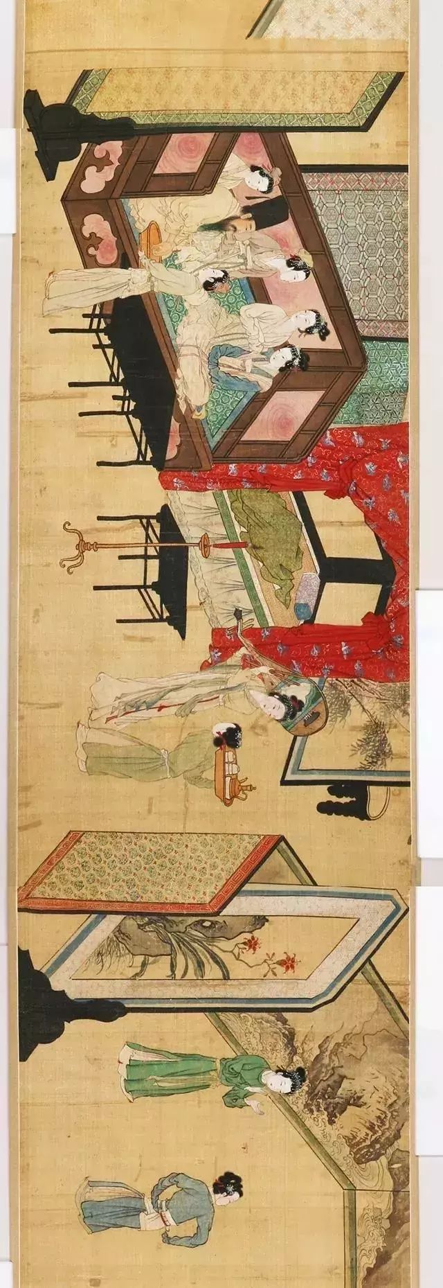 唐寅《临韩熙载夜宴图》欣赏 历代国画 第2张