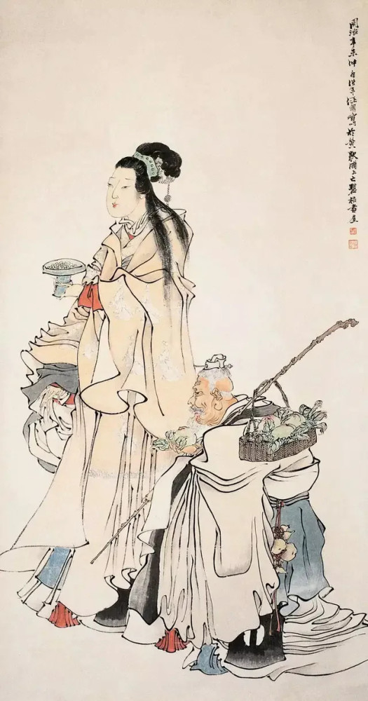 任伯年人物画——无人超越的线条 历代国画 第36张