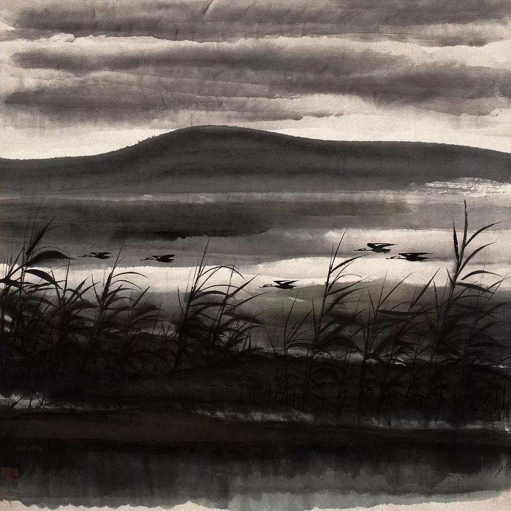 林风眠 笔下的呆萌小鸟 历代国画 第31张