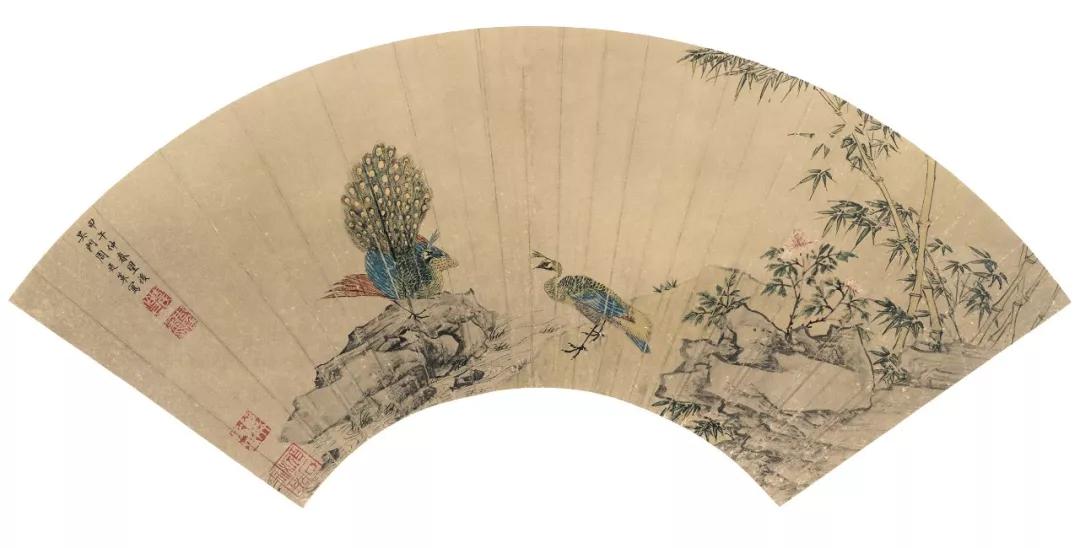 明代扇画鉴赏 历代国画 第3张
