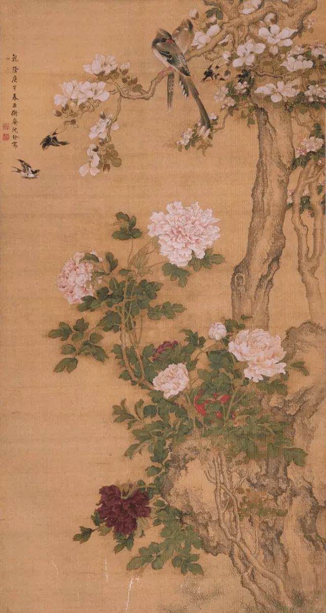 清代沈铨的花鸟作品鉴赏 历代国画 第8张