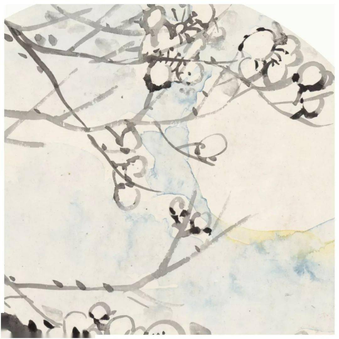 吴昌硕扇面画鉴赏 历代国画 第7张