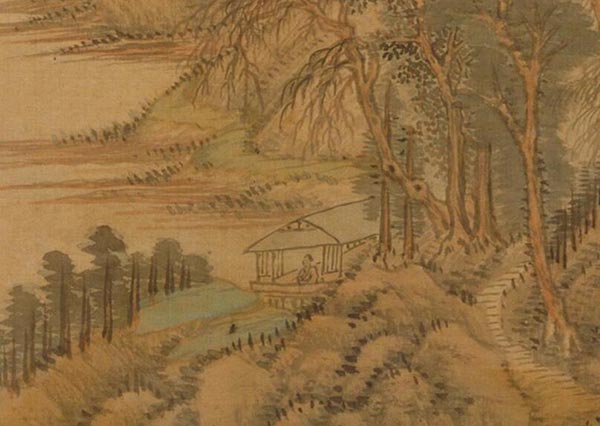 王翚《秋山万重图》 历代国画 第7张