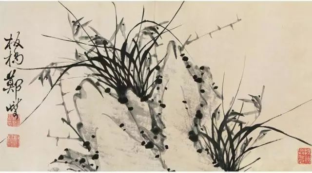 八大名家画兰，清介坚劲之美！ 历代国画 第23张