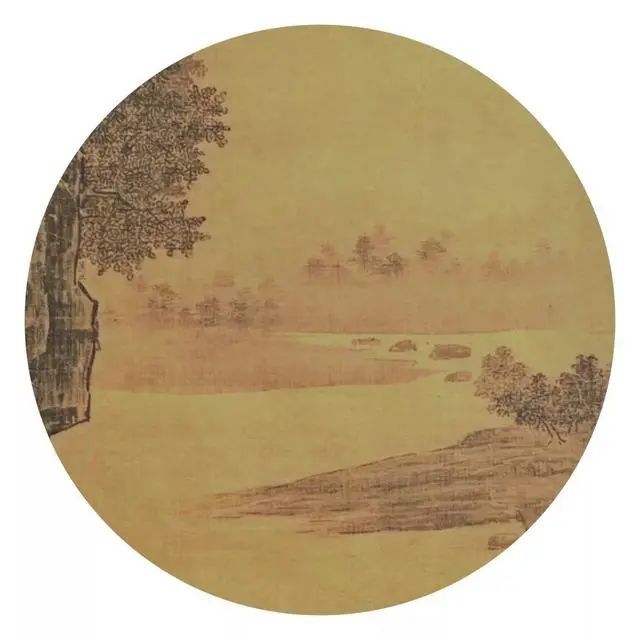 萧照.山腰楼观图 历代国画 第4张