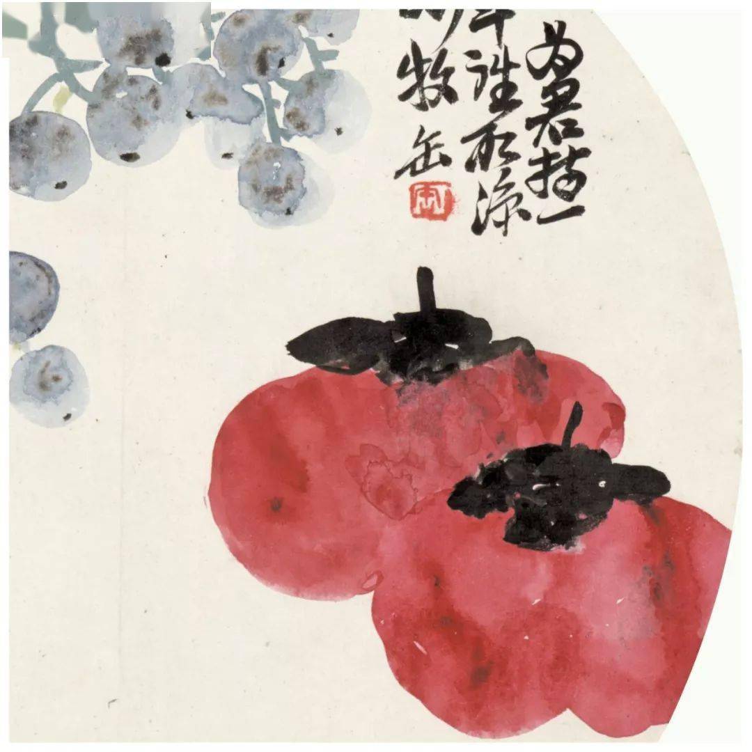 吴昌硕扇面画鉴赏 历代国画 第16张