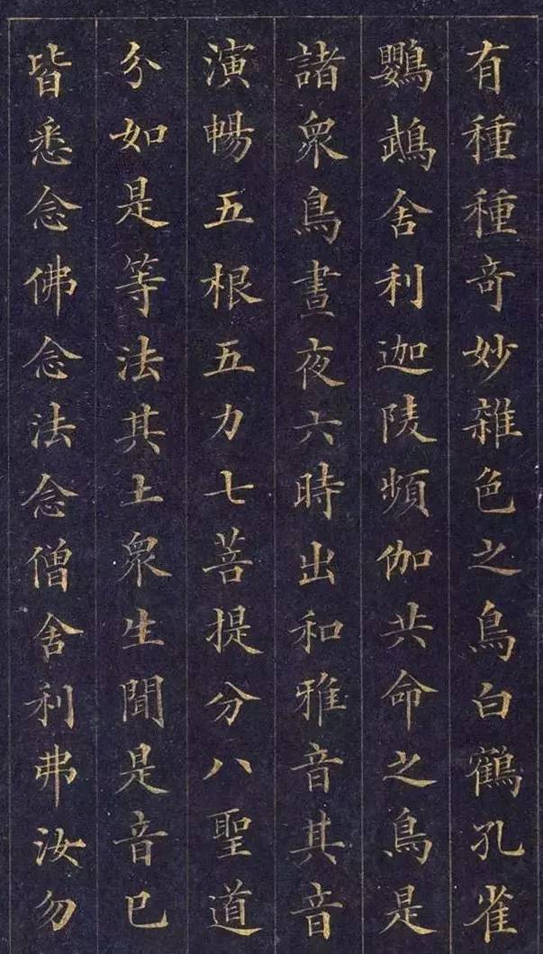 林则徐小楷《佛说无量寿经》 历代书法 第8张