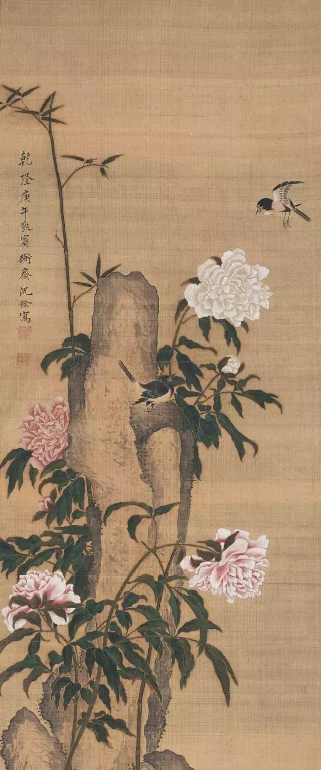 清代沈铨的花鸟作品鉴赏 历代国画 第3张