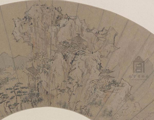 陆治《云岩秋霁图》 历代国画 第3张