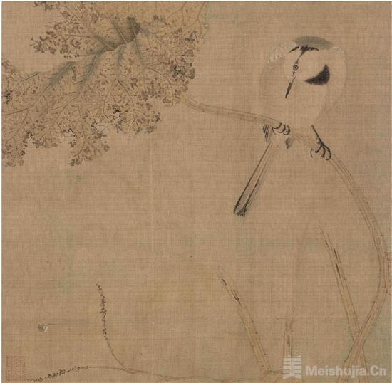 一幅工笔花鸟画，是怎样炼成的 书画知识 第1张