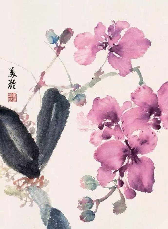 宋美龄笔下的春色！ 历代国画 第19张