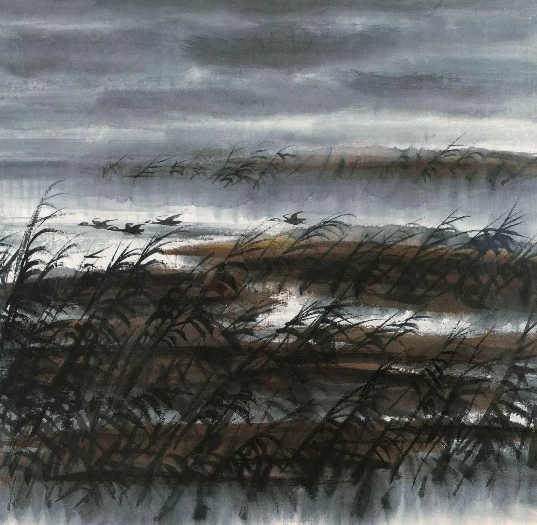 林风眠 笔下的呆萌小鸟 历代国画 第43张