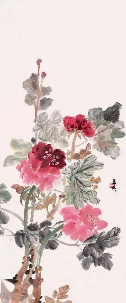 宋美龄笔下的春色！ 历代国画 第15张