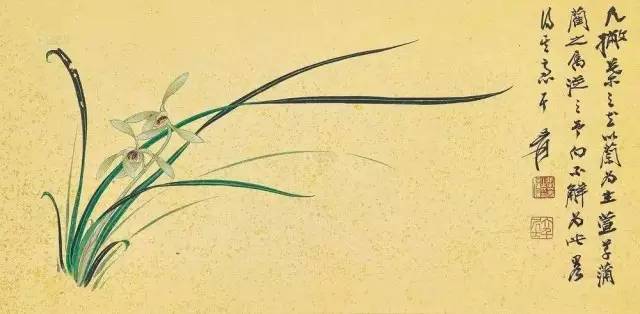 八大名家画兰，清介坚劲之美！ 历代国画 第8张