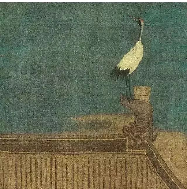 宋徽宗赵佶 《瑞鹤图》 历代国画 第5张