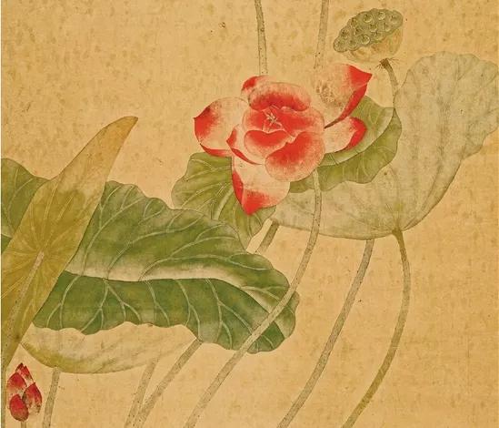 清 恽冰《蒲塘秋艳图》 历代国画 第6张