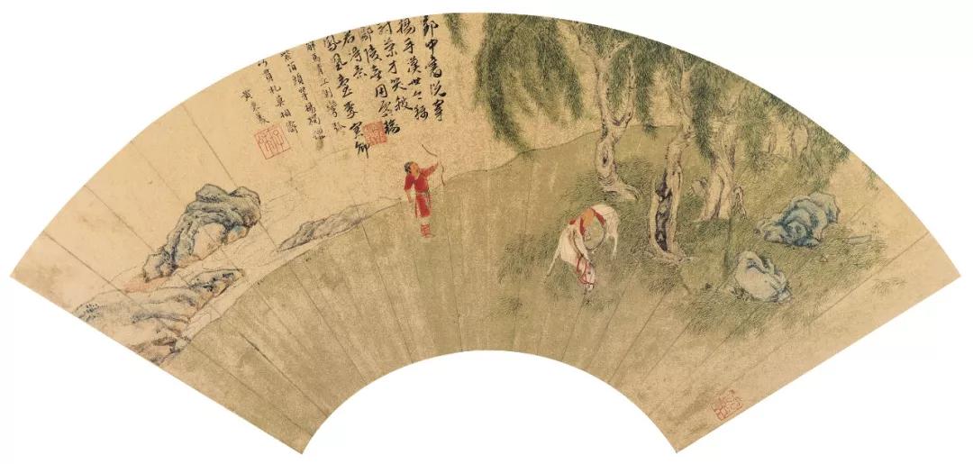 明代扇画鉴赏 历代国画 第13张