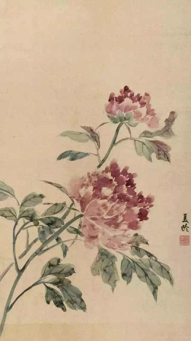 宋美龄笔下的春色！ 历代国画 第24张