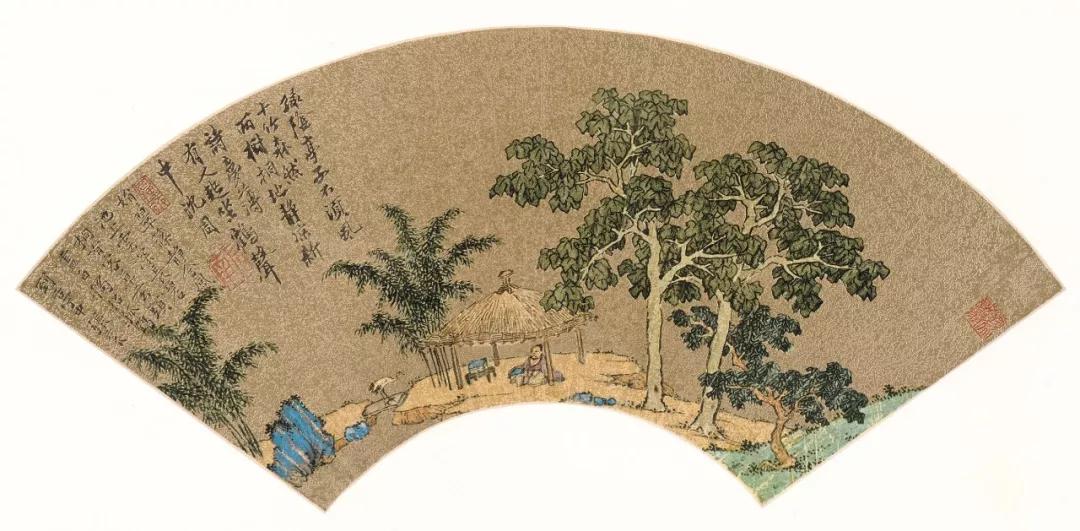 明代扇画鉴赏 历代国画 第2张