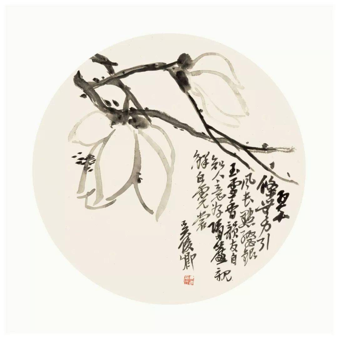 吴昌硕扇面画鉴赏 历代国画 第10张