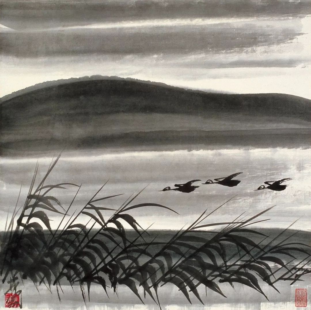 林风眠 笔下的呆萌小鸟 历代国画 第39张