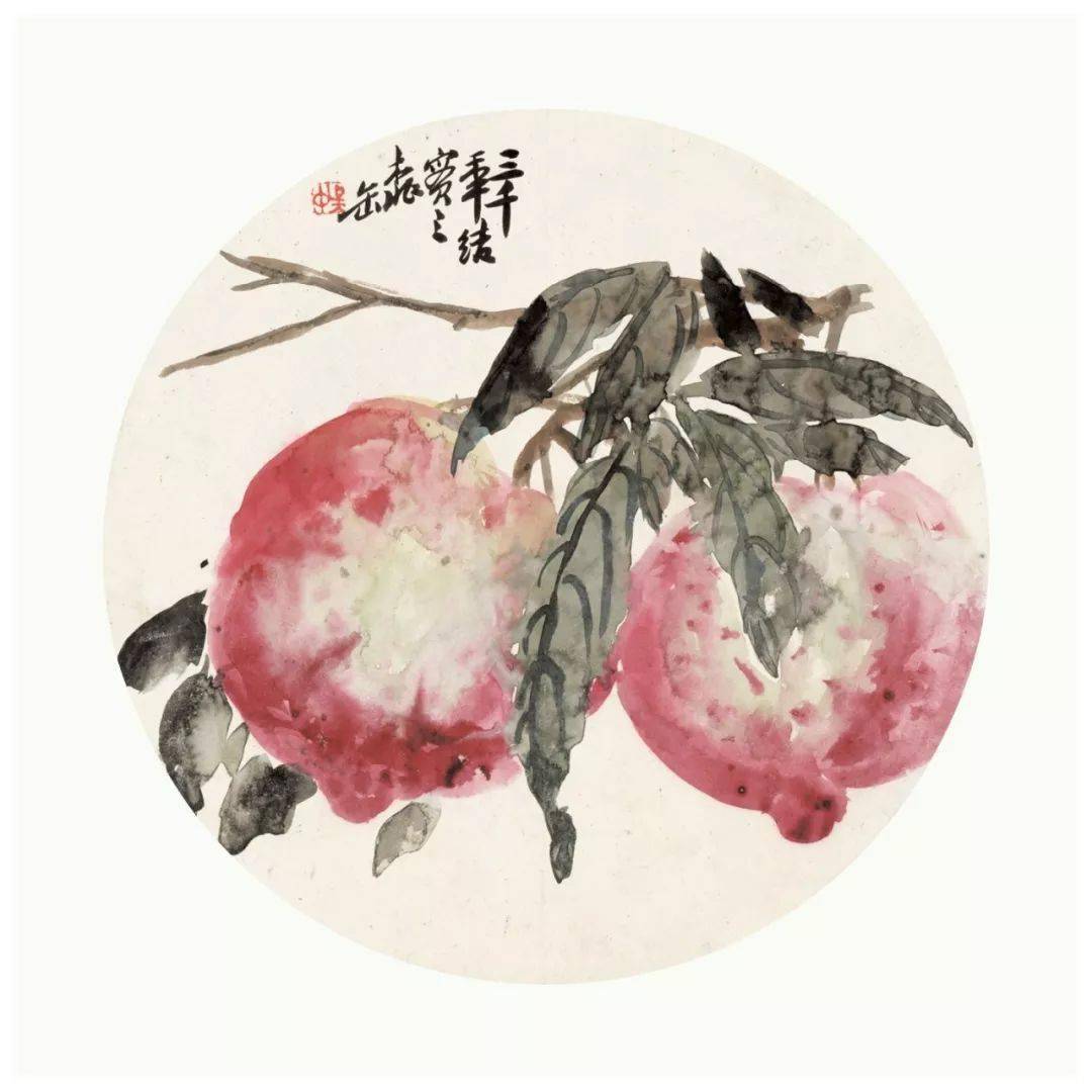 吴昌硕扇面画鉴赏 历代国画 第4张