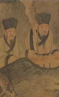 明 周臣《香山九老图》 历代国画 第3张