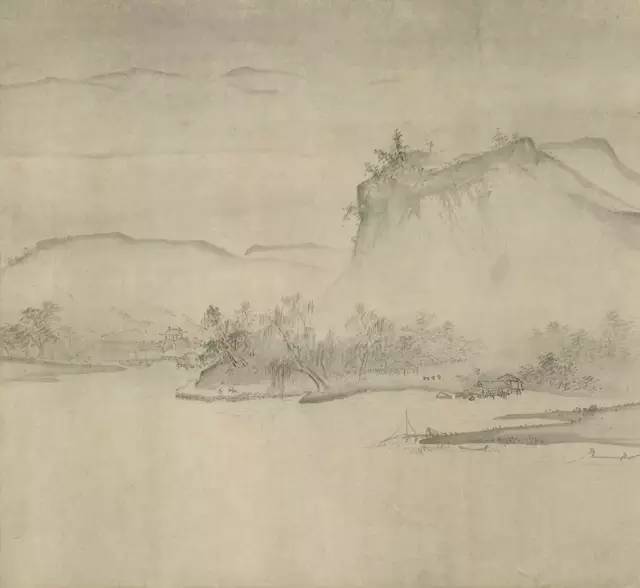 夏圭《溪山清远图》 历代国画 第8张