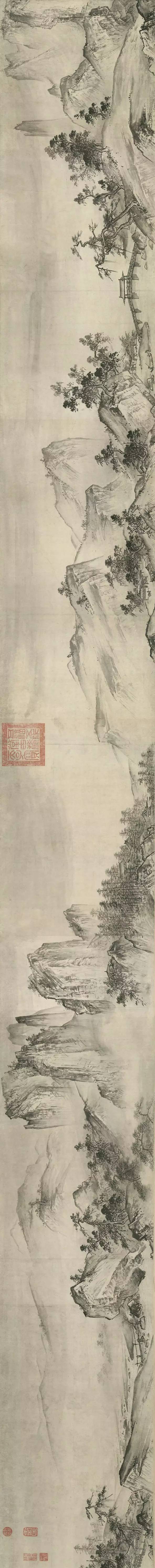 夏圭《溪山清远图》 历代国画 第2张