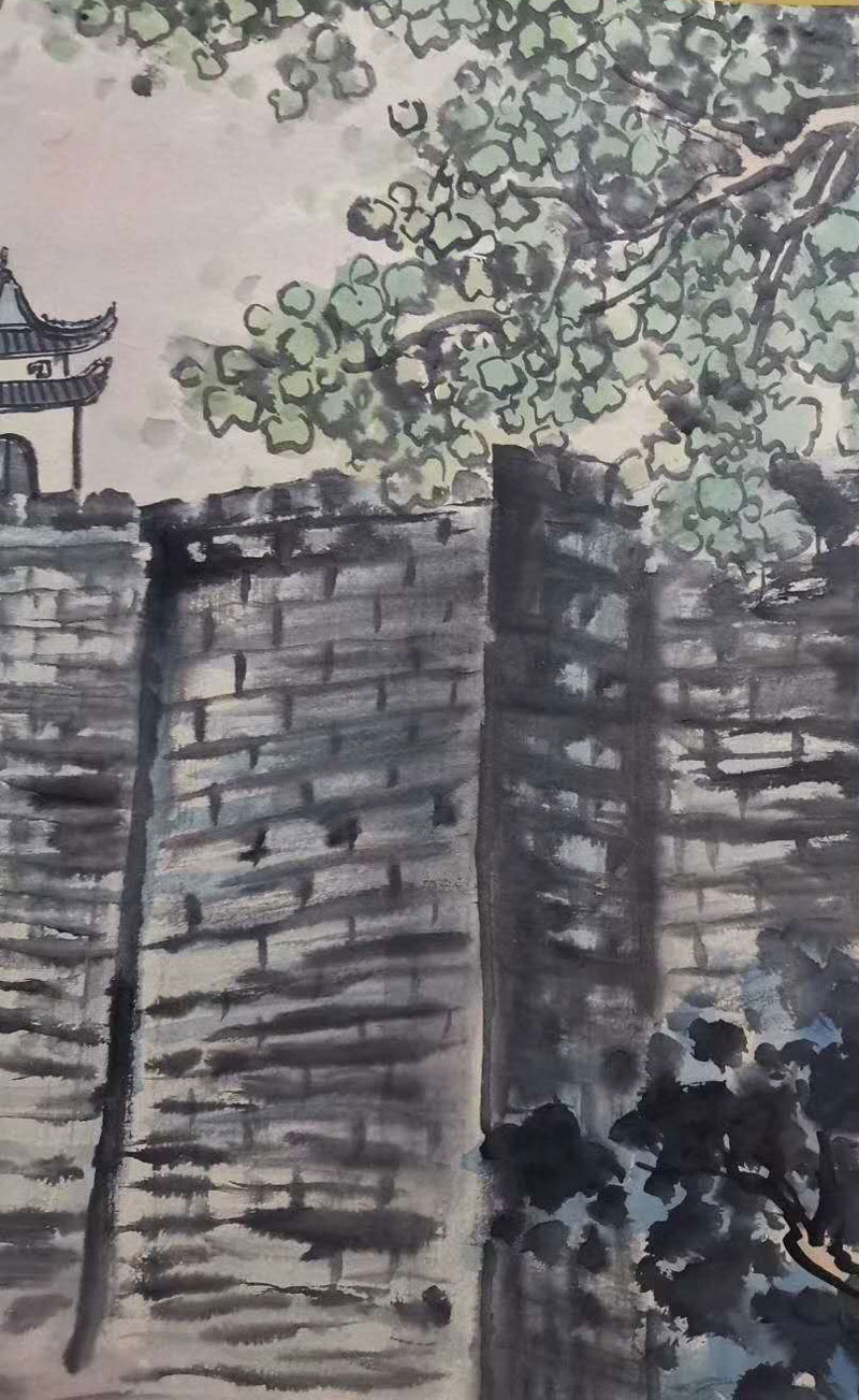 徐悲鸿《紫气东来》 历代国画 第4张