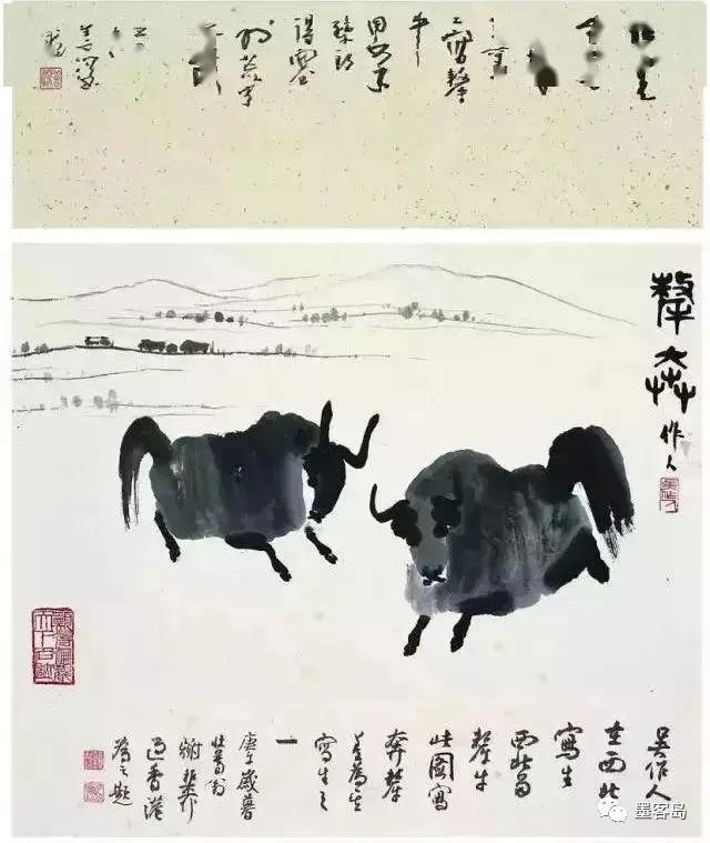 吴作人的水墨动物画 历代国画 第26张