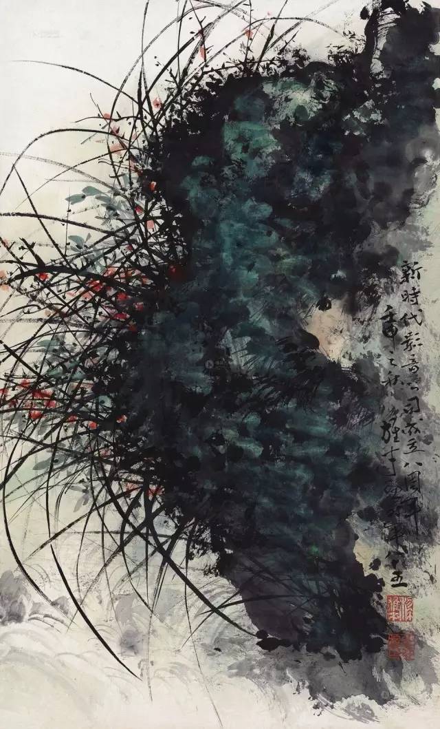 八大名家画兰，清介坚劲之美！ 历代国画 第4张