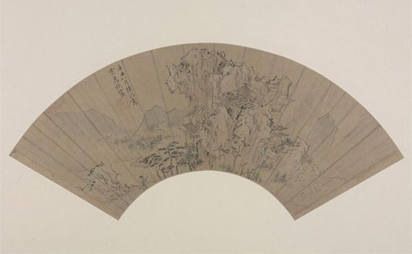 陆治《云岩秋霁图》 历代国画 第1张