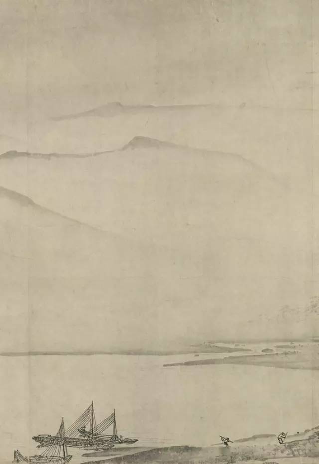 夏圭《溪山清远图》 历代国画 第7张