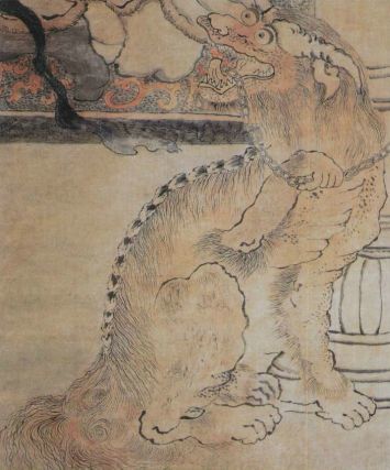 《胡人异兽图》鉴赏 历代国画 第3张