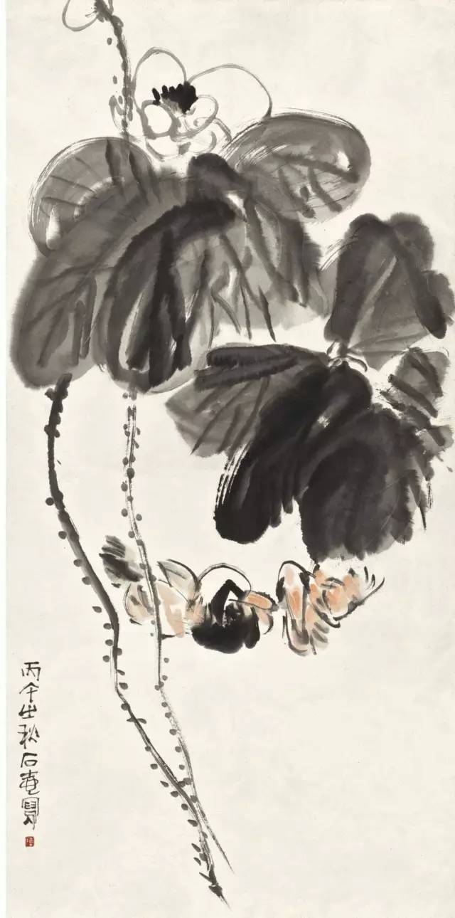 石壶大写意画高清欣赏 历代国画 第35张