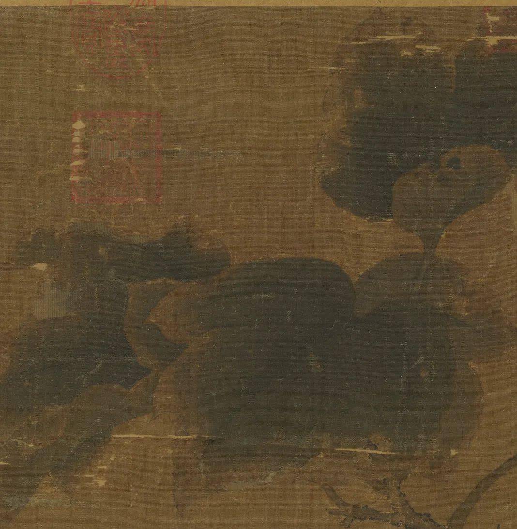 宋人《桐实修翎图》 历代国画 第2张