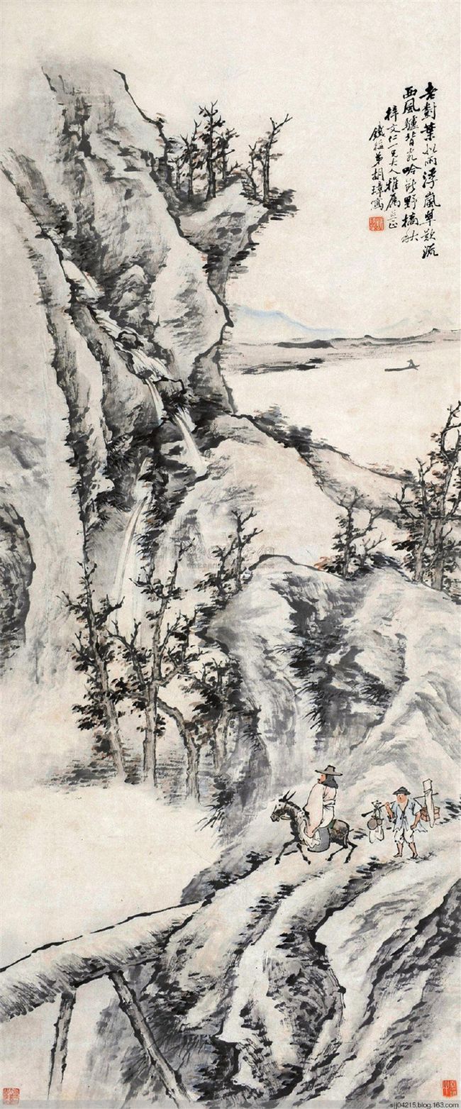 晚清 胡璋精品山水画 历代国画 第9张