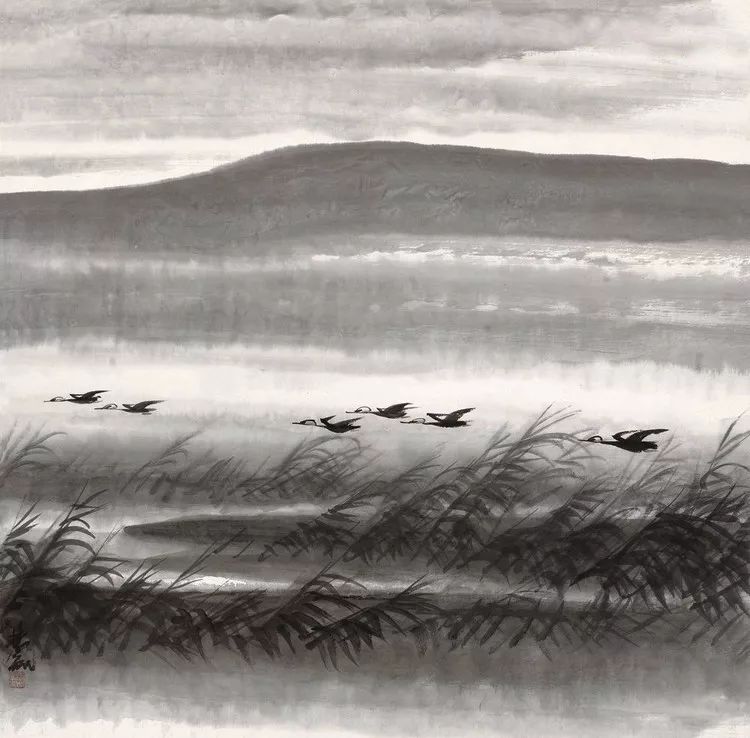 林风眠 笔下的呆萌小鸟 历代国画 第46张